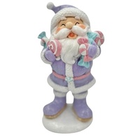 Pastel Santa w/Lollies