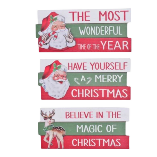 Vintage Tabletop Signs | Wonderful