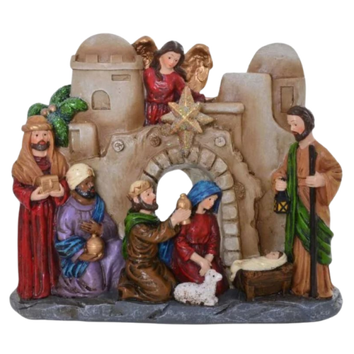 Nativity Scene Congregation