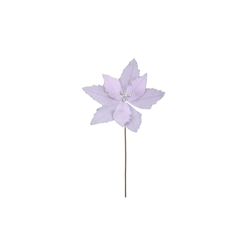 Lavender Poinsttia Stem