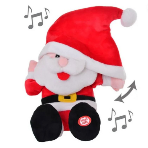 Animated Signing Santa