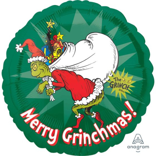 Grinch Stole Christmas Balloon