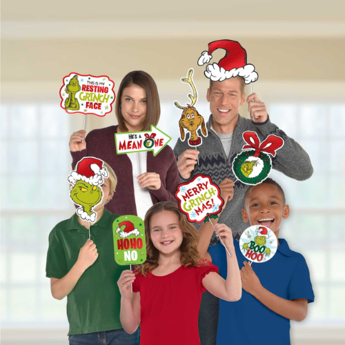 The Grinch Photo Prop Kit
