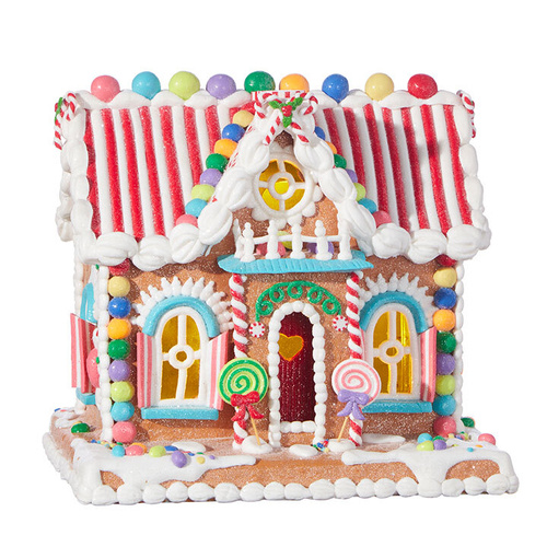 Raz | Jingle & Cocoa | Candy Gingerbread House