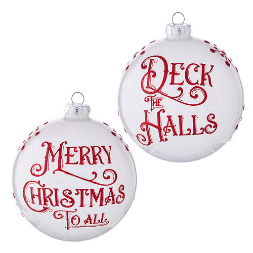 Raz | Sleigh Bells | Message Bauble