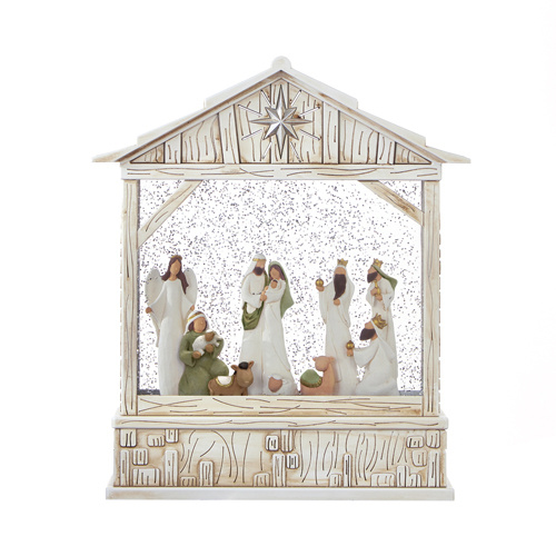 Raz | Holiday Lanterns | Nativity Creche