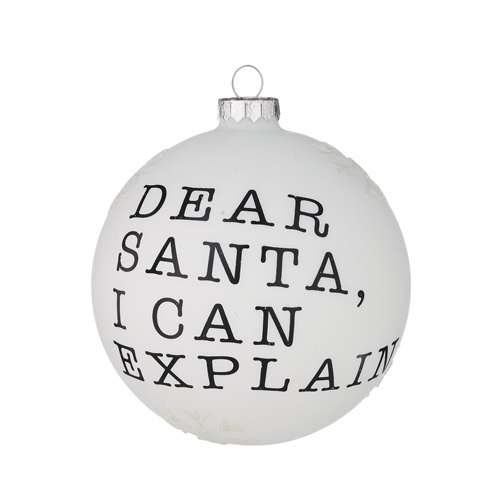 Raz | All is Calm | Dear Santa Bauble