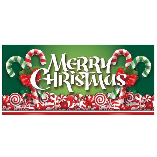 Candyland Garage Door Banner
