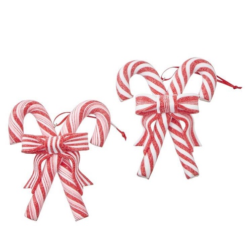 Raz | Peppermint CandyCane Ornament