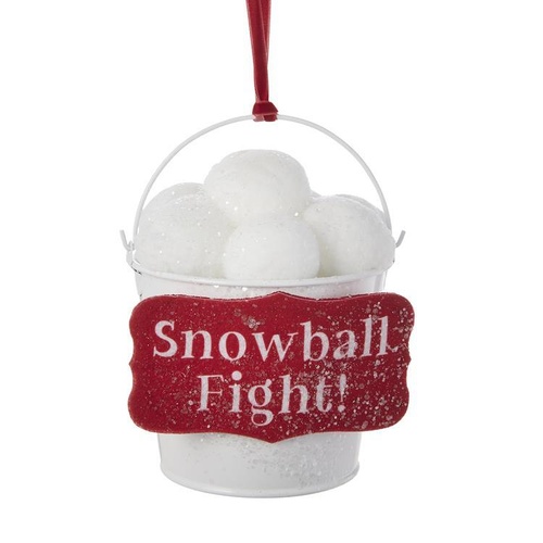 Raz | Dashing Through the Snow | Snowball Fight Bucket