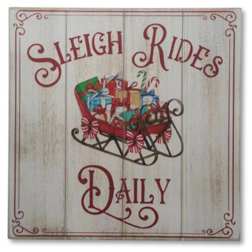 Sleigh Rides Sign