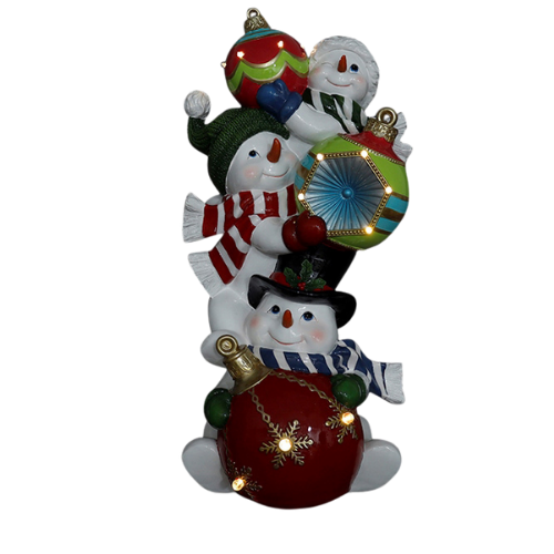 Snowman Stack Light Up
