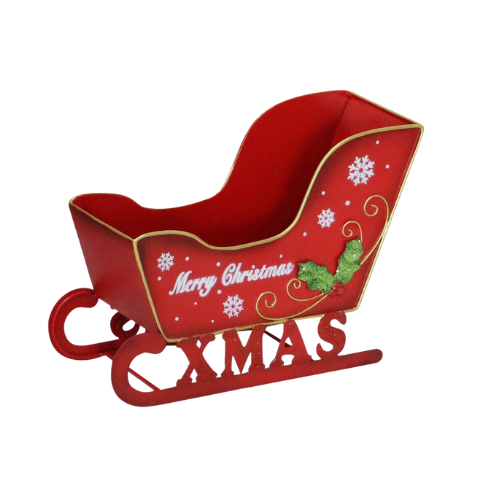 Metal Christmas Sled