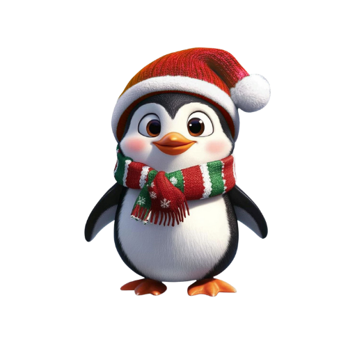 Metal Penguin Sign