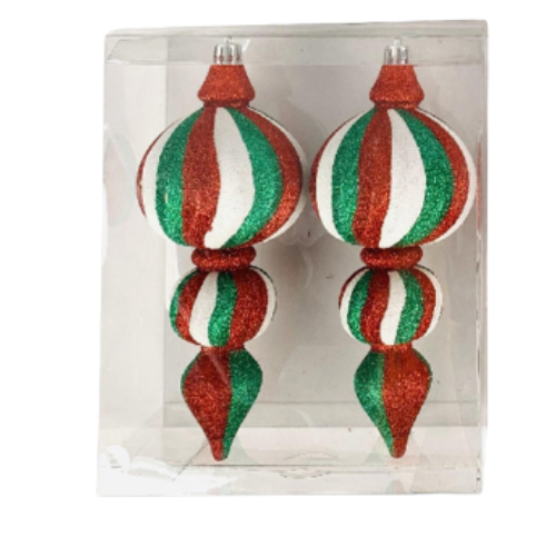 Candy Finial Drop Set TriColour