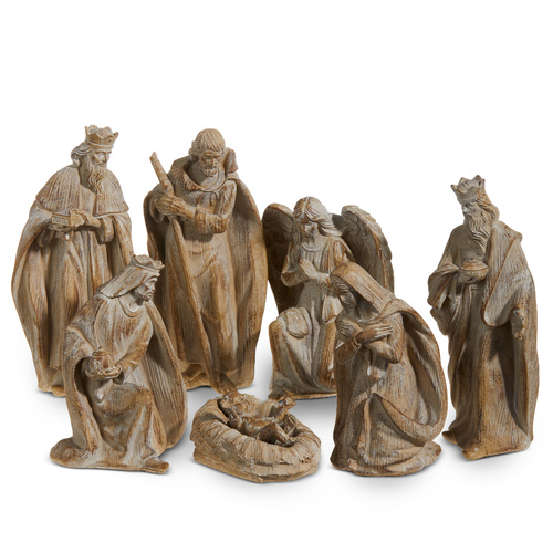 Raz | Natural Noel | Nativity Set