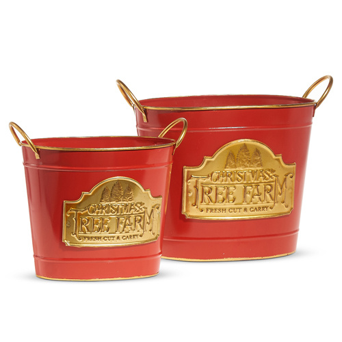 Raz | Sleigh Bells | Farm Bucket Set