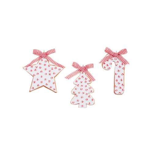 Raz | Jingle & Cocoa | Peppermint Cookie Ornament