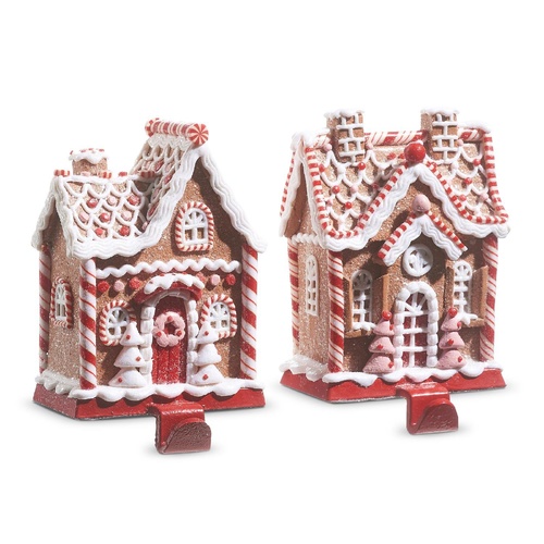Raz | Gingerbread Stocking Holder