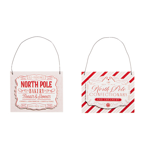 Raz | Jingle & Cocoa | Confectionary Hanging Ornaments