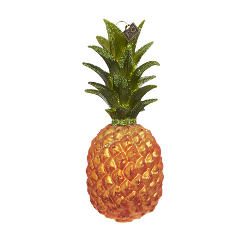 Raz | Eric Cortina | Gold Pineapple Ornament