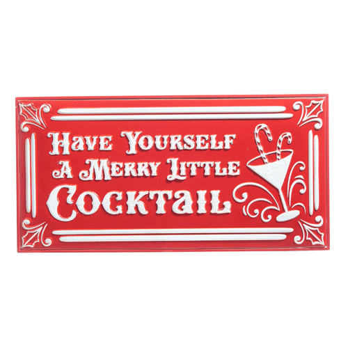 Raz | Jingle & Cocoa | Merry Little Cocktail Sign