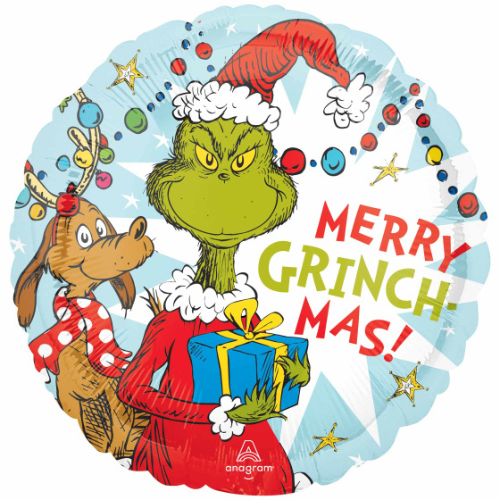 Merry Grinchmas Ballooon