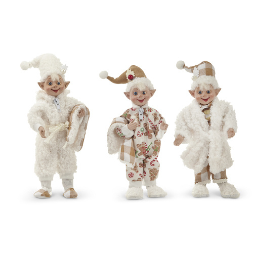 Raz | Sherpa Bedtime Elf | Gingerbread PJ's