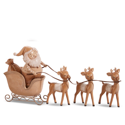 Raz | Whimsical Santa & Reindeer