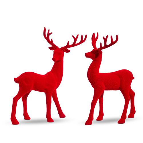 Raz | Flocked Deer | Straight