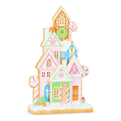 Bright Gingerbread House