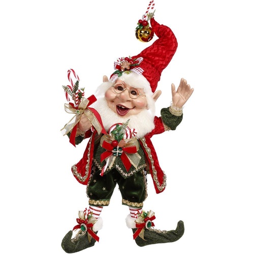 Mark Roberts | Elves | Candy Cane Elf