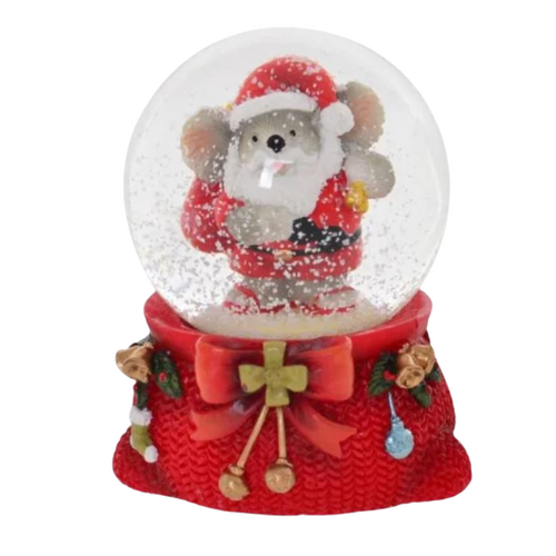 Santa Koala Water Globe