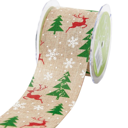 Natural Faux Jute Ribbon