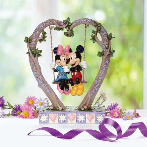 Mickey & Minnie on Swing