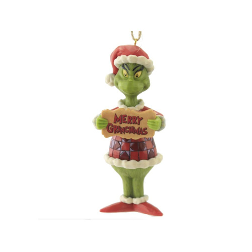 Grinch by Jim Shore | Merry Grinchmas Ornament