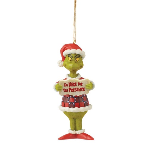 Grinch by Jim Shore | I'm Here Ornament