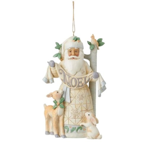 Woodland Santa Noel Hanging Ornament