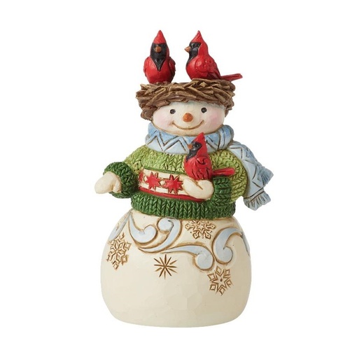 Heartwood Creek | Snowman with Birds