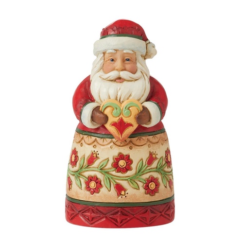 Heartwood Creek | Santa holding Heart