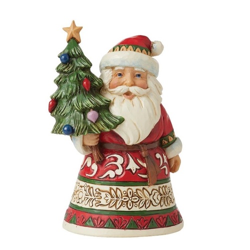 Heartwood Creek | Mini Santa Holding Tree