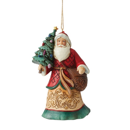 Heartwood Creek  | Santa w/ Tree & Toybag HO