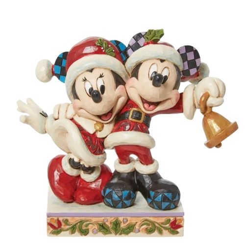 Mickey & Minnie Santa