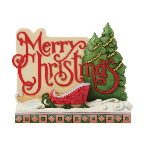 Christmas at the Lodge Sign
