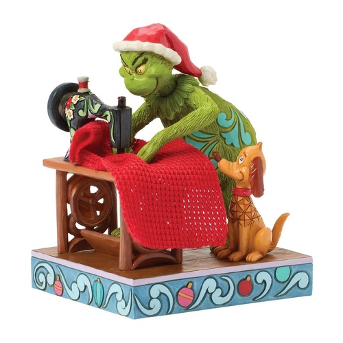 Grinch by Jim Shore | Sewing Santa Suit