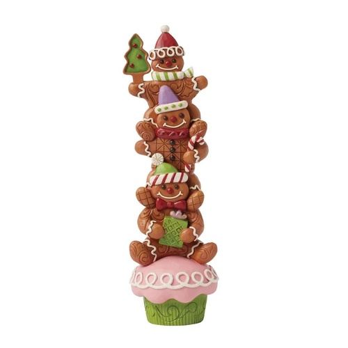 Stacked Gingerbread Cupcake