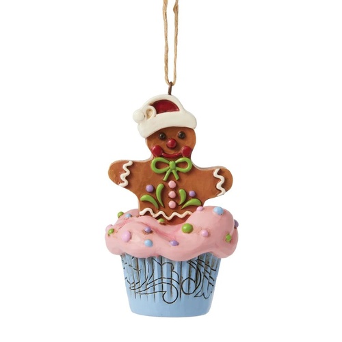 Gingerbread Christmas Cupcake Ornament