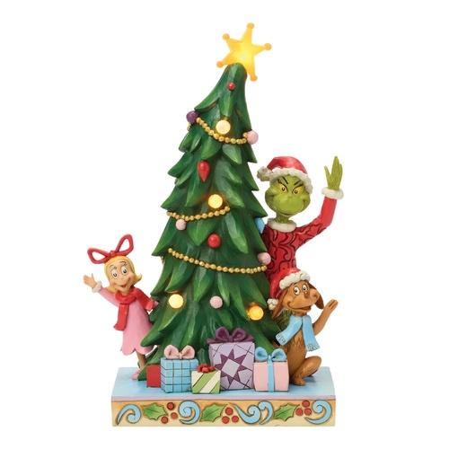 Grinch By Jim Shore | Grinch, Cindy, Max Peeking