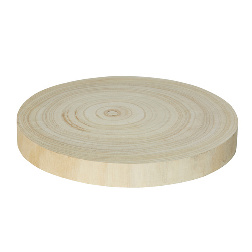 Natural Wooden Display Plate