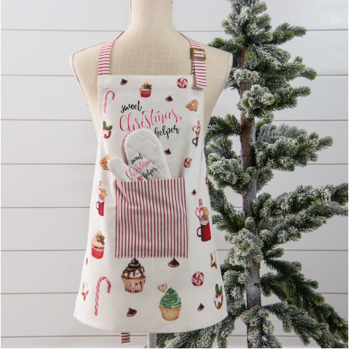 Childrens Apron Set | Sweet Christmas